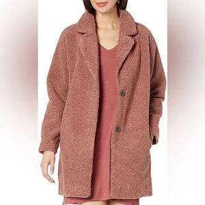 Daily Ritual Oversized Teddy Bear Fleece Jacket Size Large